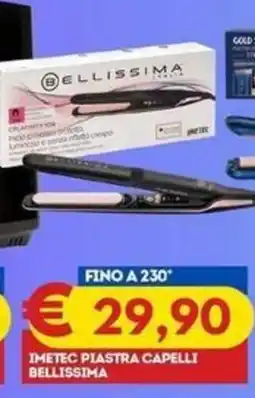 Gipsi Imetec piastra capelli bellissima offerta
