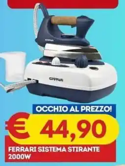 Gipsi Ferrari sistema stirante offerta