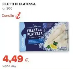 Tigre Amico Filetti di platessa Consilia offerta
