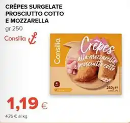 Tigre Amico Crêpes Consilia alla mozzarella e prosciutto cotto offerta