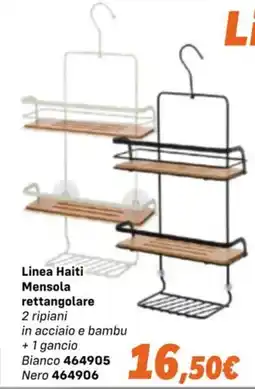 Orizzonte Linea Haiti Mensola rettangolare offerta