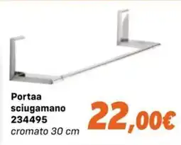 Orizzonte Portaasciugamano cromato offerta