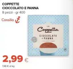 Tigre Amico La Coppetta Cioccolato e Panna offerta