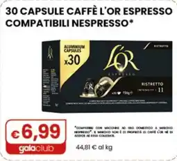 Gala Supermercati Caffè L'Or Espresso offerta