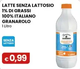 Gala Supermercati Latte senza lattosio Granarolo offerta