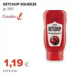 Tigre Amico Ketchup Squeeze Consilia offerta