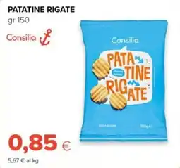 Tigre Amico Patatine rigate Consilia offerta
