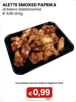 Gala Supermercati Alette smoked paprika offerta