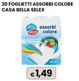Gala Supermercati Assorbi colore Casa Bella Selex offerta