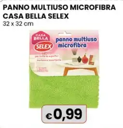 Gala Supermercati Panno multiuso microfibra Casa Bella Selex offerta