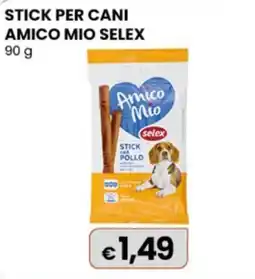 Gala Supermercati Stick per cani Amico Mio Selex offerta
