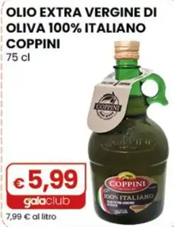 Gala Supermercati Olio extra vergine di oliva Coppini offerta