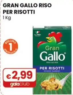 Gala Supermercati Gran Gallo riso per risotti offerta