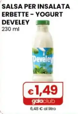 Gala Supermercati Salsa per insalata erbette - yogurt Develey offerta