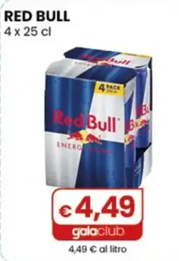 Gala Supermercati Red Bull Energy Drink offerta