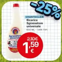 Ingroshop Chanteclair Sgrassatore universale offerta