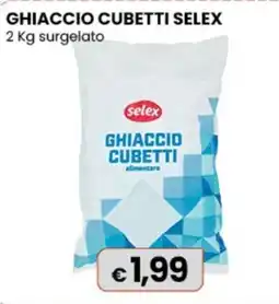 Gala Supermercati Ghiaccio cubetti Selex offerta