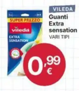 Ingroshop Guanti Extra sensation Vileda offerta