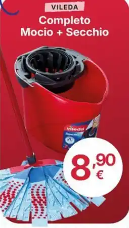 Ingroshop Vileda Completo Mocio + Secchio offerta