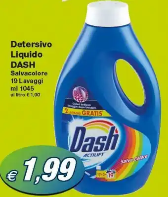 Prix Quality Dash Detersivo Liquido 19 lavaggi 1045ml offerta