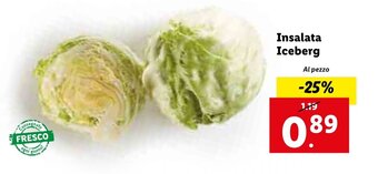 Lidl Insalata Iceberg offerta