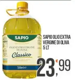 Cash pro Sapio olio extra vergine di oliva classico offerta