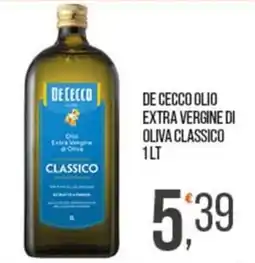 Cash pro De Cecco olio extra vergine di oliva classico offerta