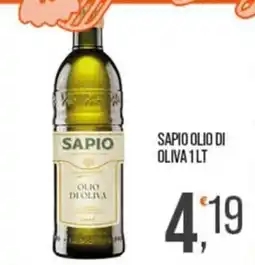 Cash pro Sapio olio di oliva offerta