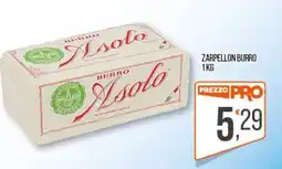 Cash pro Burro Asolo offerta