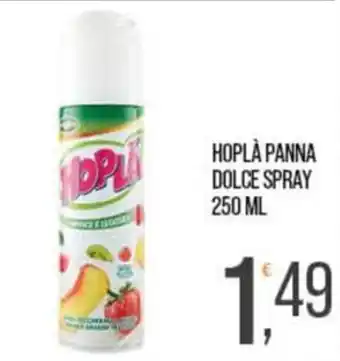 Cash pro Hoplà panna dolce spray offerta