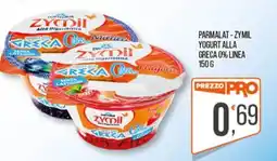 Cash pro Parmalat - Zymil Yogurt alla greca 0% linea offerta