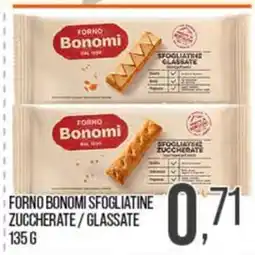 Cash pro Forno Bonomi sfogliatine zuccherate / glassate offerta