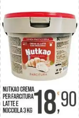 Cash pro Nutkao crema per farcitura latte e nocciola offerta
