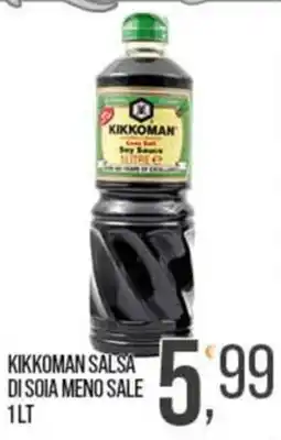 Cash pro Kikkoman salsa di soia meno sale offerta
