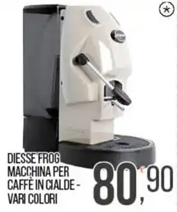 Cash pro Diesse' Frog macchina per caffè in cialde offerta