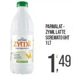 Cash pro Parmalat Zymil latte scremato UHT offerta