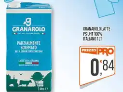 Cash pro Granarolo latte parzialmente scremato offerta