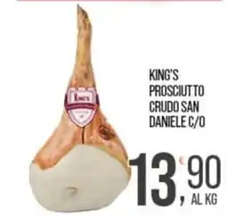 Cash pro King's prosciutto crudo san daniele c/o offerta
