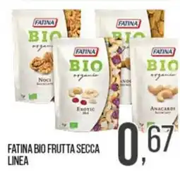 Cash pro Fatina bio frutta secca linea offerta