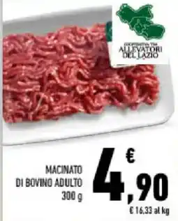 Conad Tuday Macinato di bovino adulto offerta