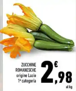 Conad Tuday Zucchine romanesche offerta