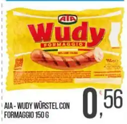 Cash pro Aia Wudy würstel con formaggio offerta