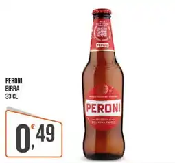 Cash pro Peroni birra offerta