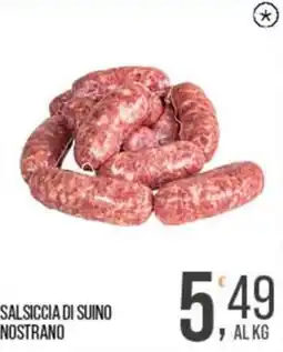 Cash pro Salsiccia di suino nostrano offerta