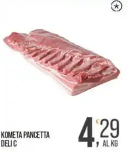 Cash pro Kometa pancetta deli c offerta