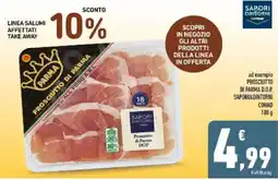 Conad Tuday Prosciutto di Parma DOP offerta