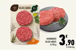 Conad Tuday Hamburger Black Angus offerta