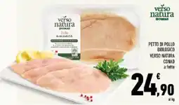 Conad Tuday Petto di pollo biologico Verso Natura offerta