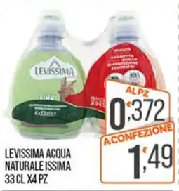 Cash pro Levissima acqua naturale issima offerta