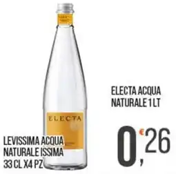 Cash pro Electa acqua naturale offerta